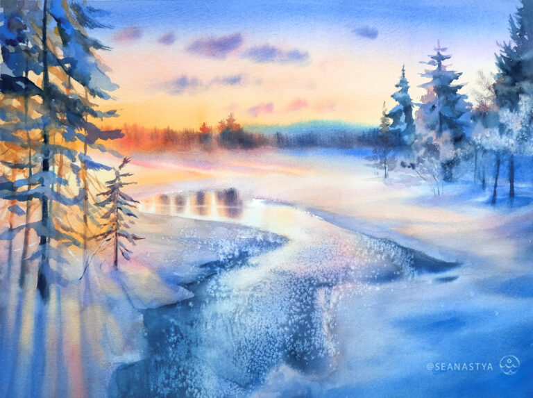 "Winter forest"