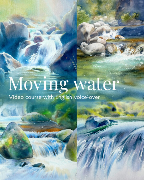 Moving water