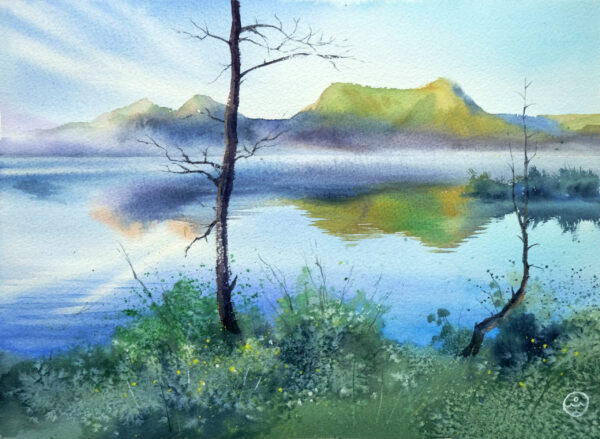 "Freshness of the morning" - original watercolor