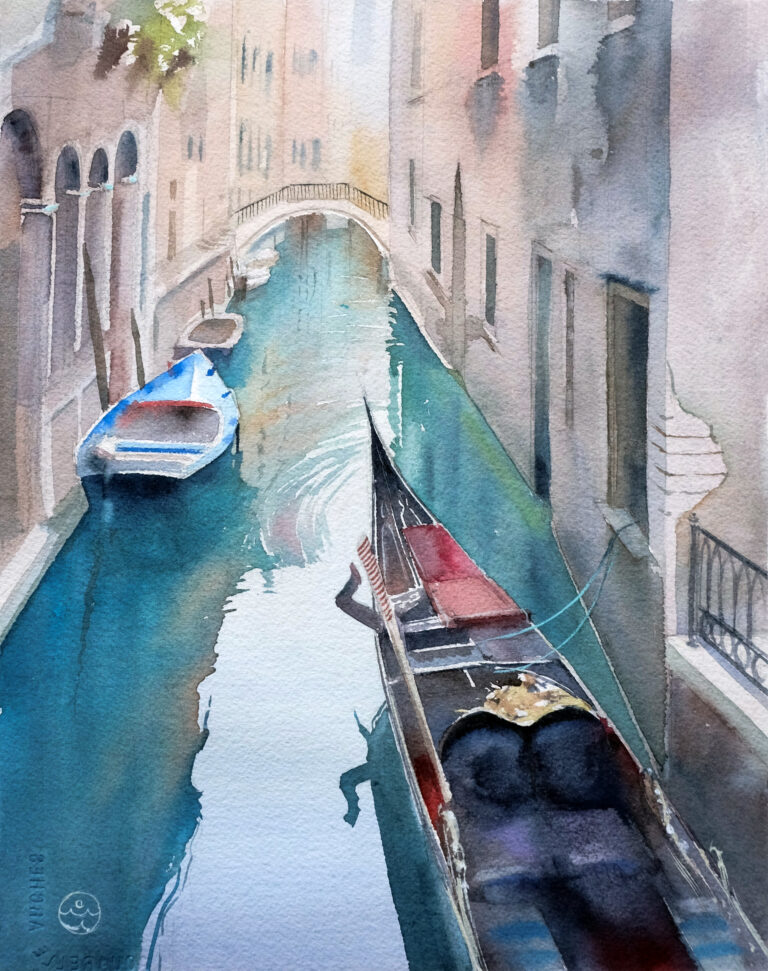 "Moments of the city of dreams" - 30x23.5 cm