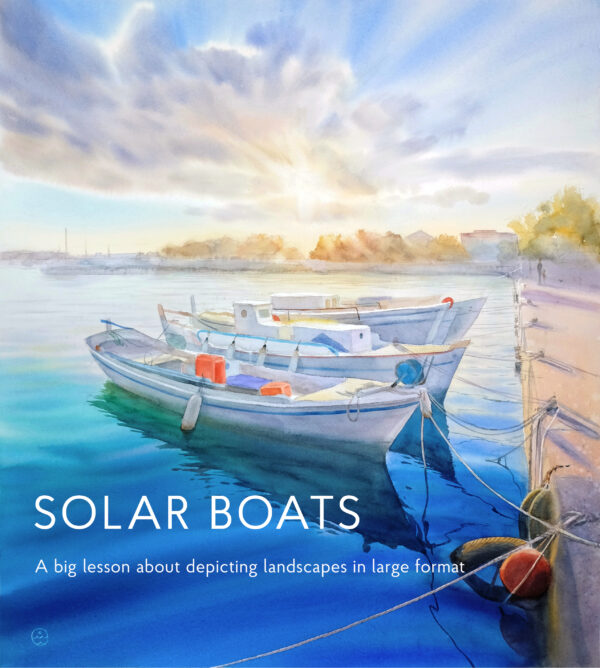 Solar boat cover