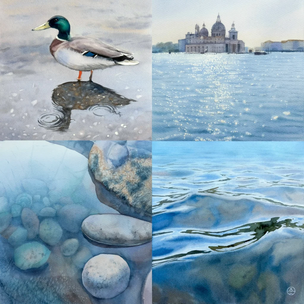 Different water