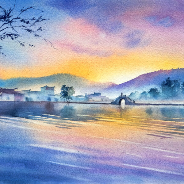 Hongcun village, China