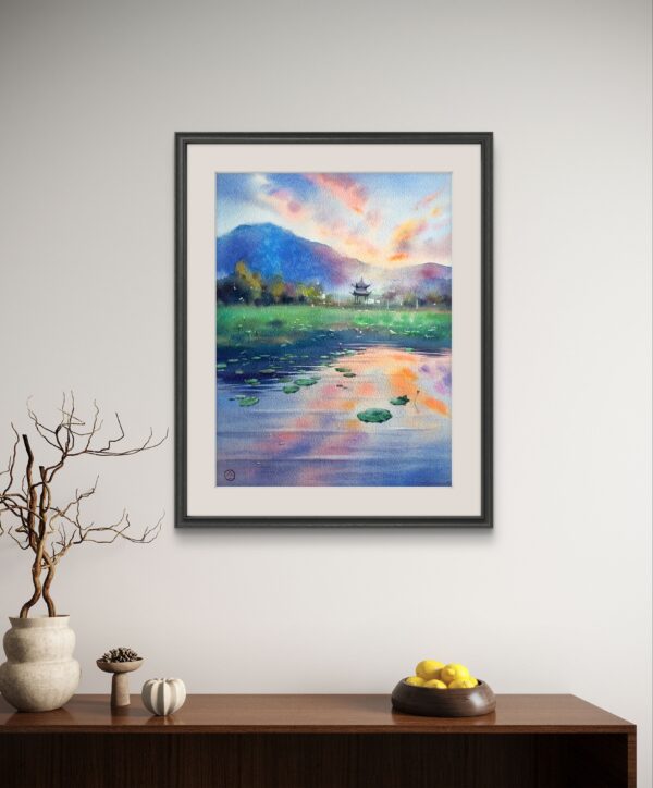 "Fabulous China" - original watercolor - Image 2