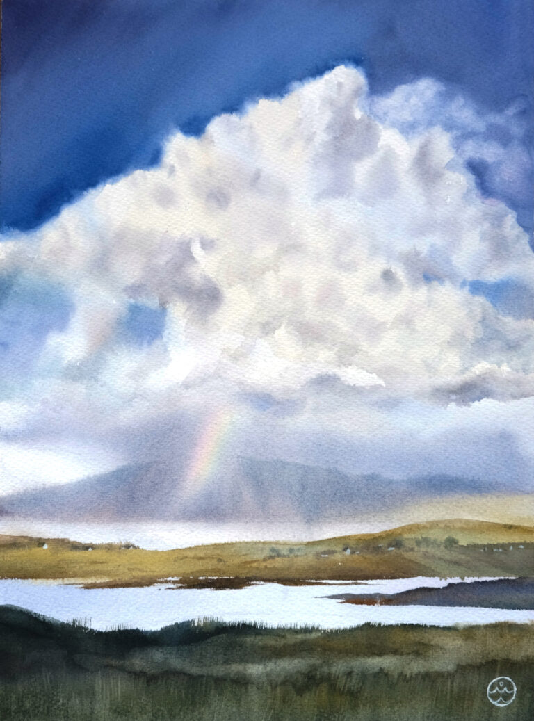 "Rainbow" - 35.5x25.5 cm