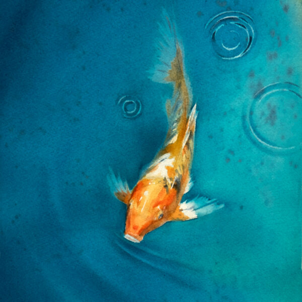"Fish" - original watercolor