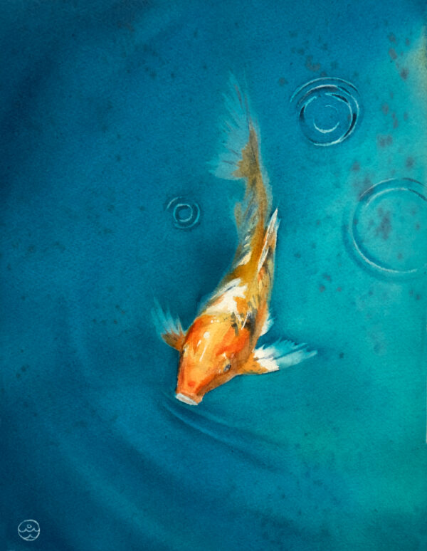 "Fish" - original watercolor