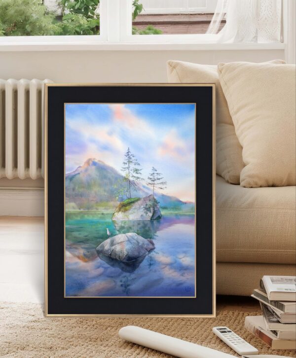 "Abode of Dreams” - original watercolor - Image 2