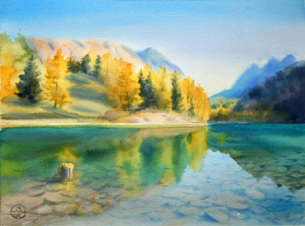 Autumn lake