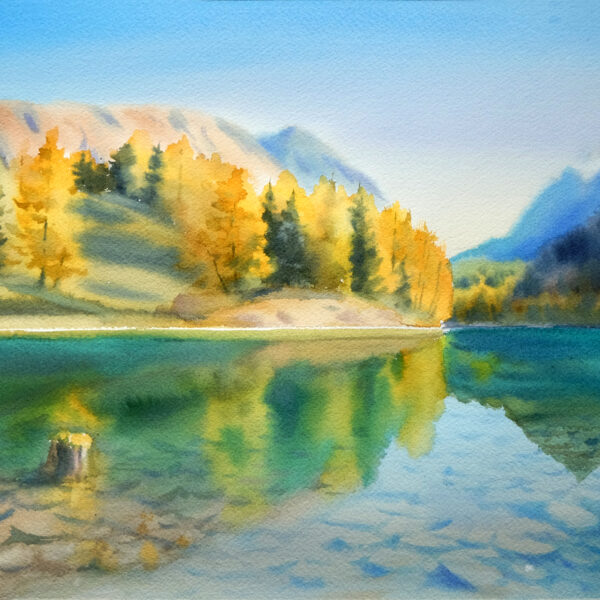 Autumn lake