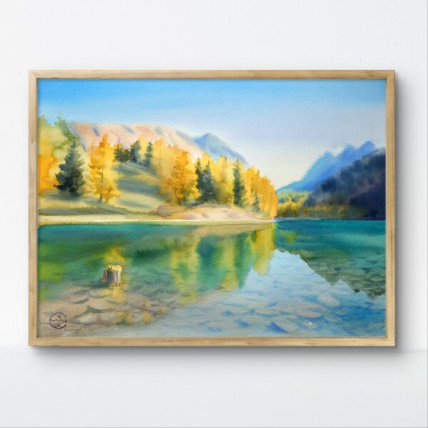 Autumn lake