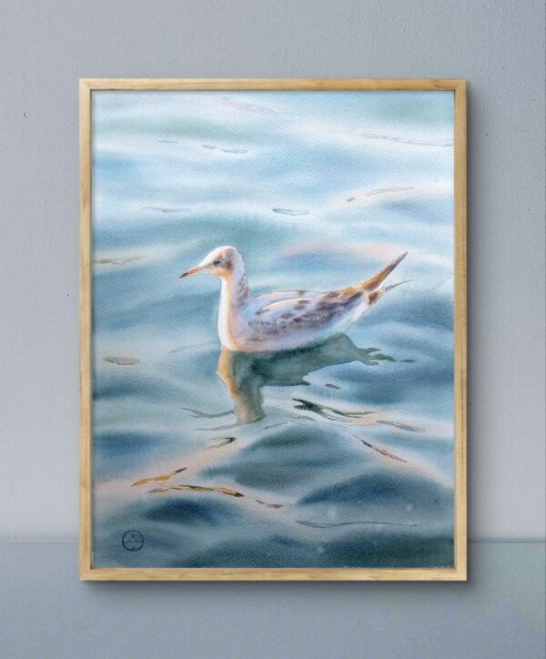 Seagull on the Waves