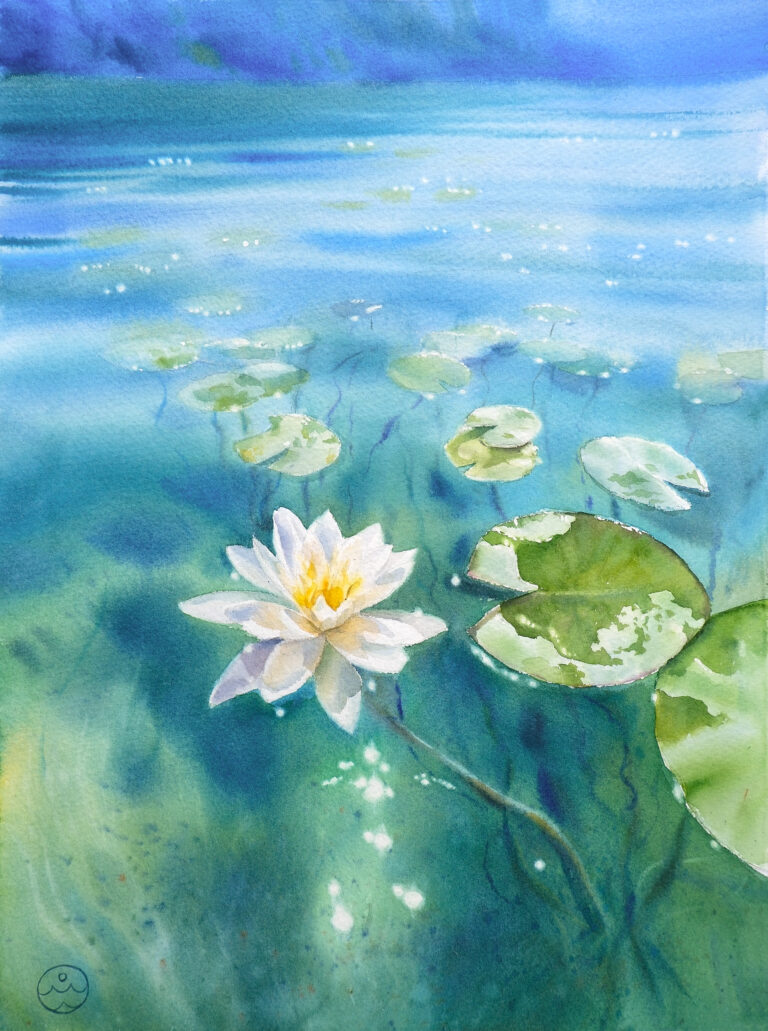 Harmony at the tips of the petals