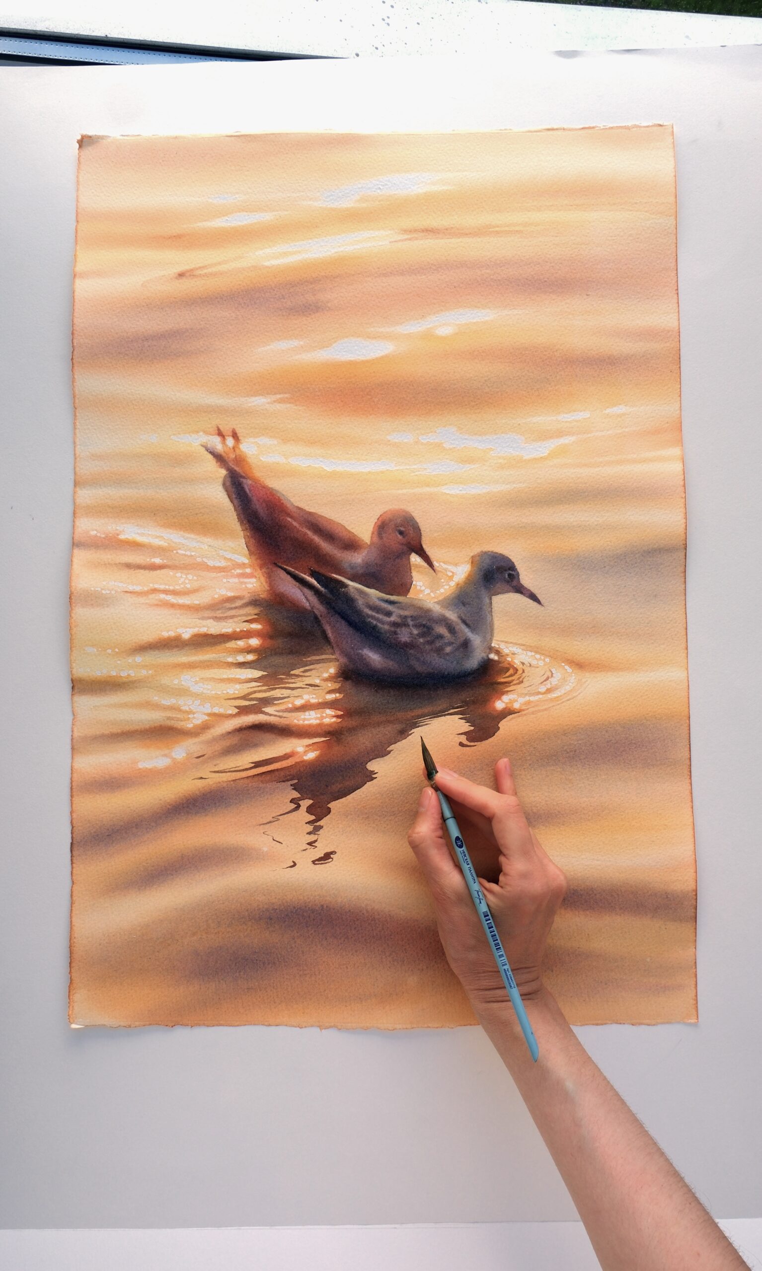 "Conversation" – 38×56 cm - Image 3