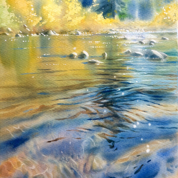 "Autumn Reflections" – 28×38 cm