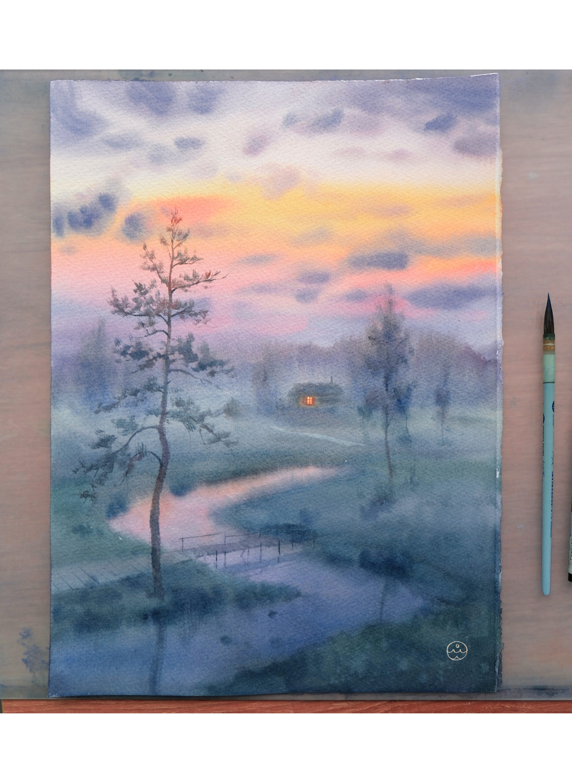 "Quiet Light" – 28×38 cm - Image 2