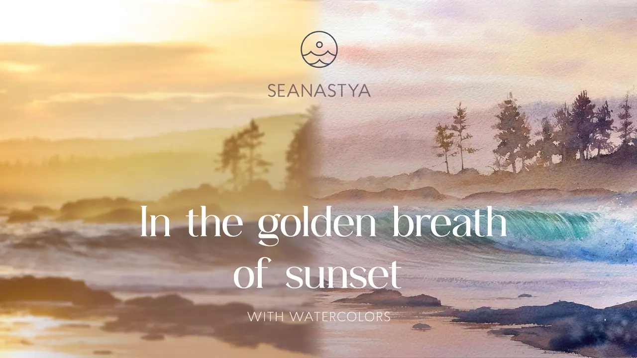 In the golden breath of sunset