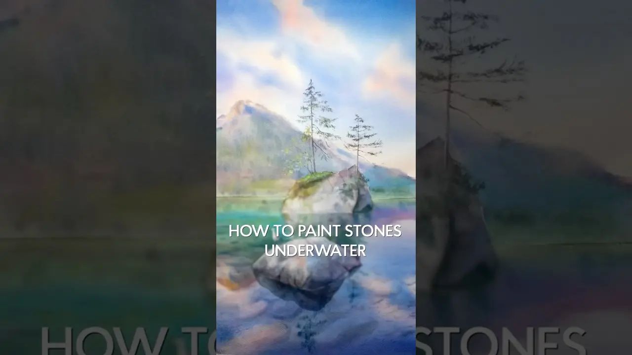 Demo: How to paint stones under water