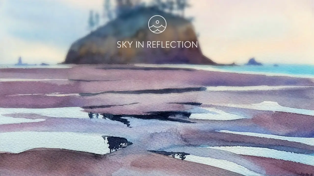 Sky in reflection