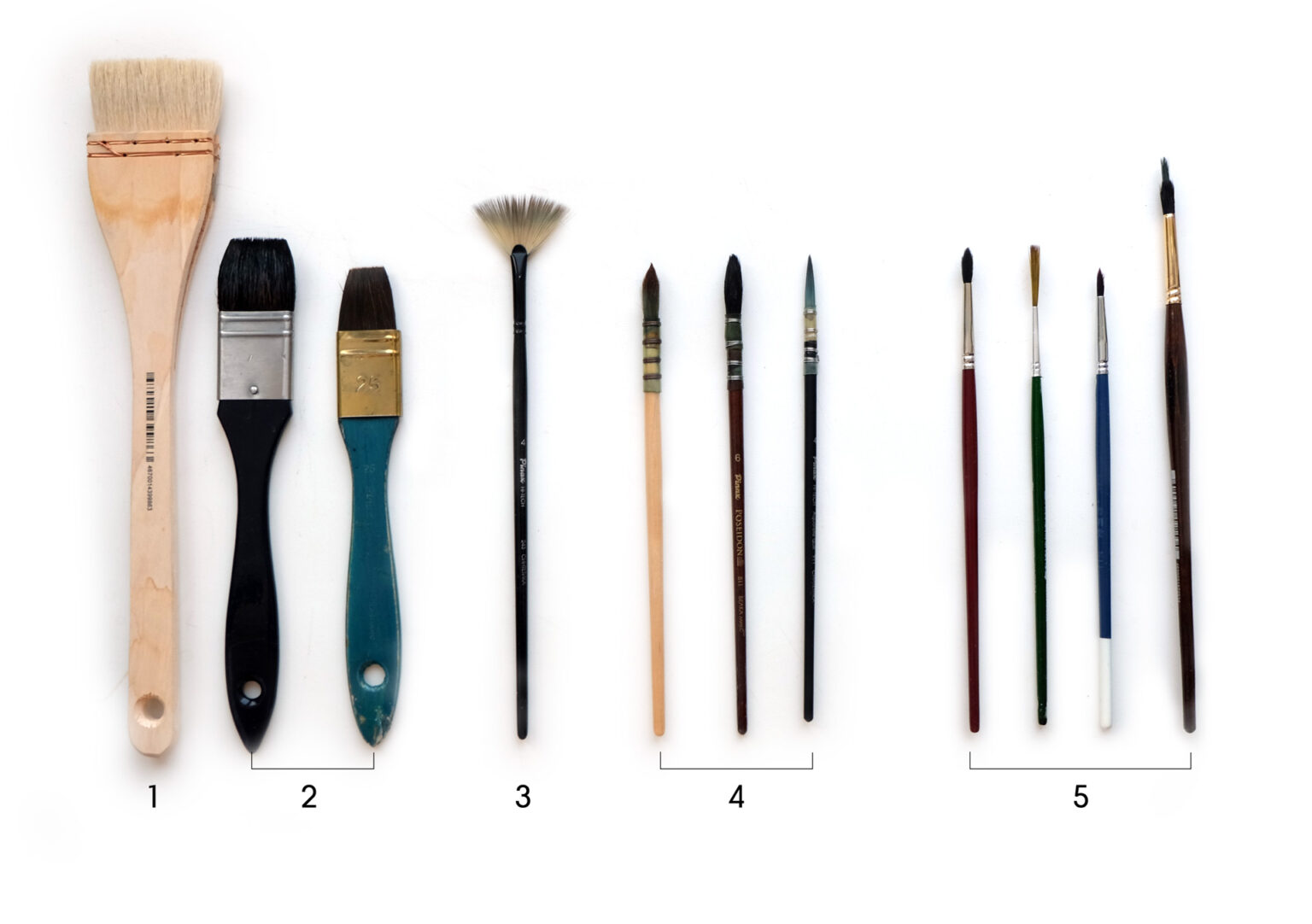 Choosing brushes, my experience