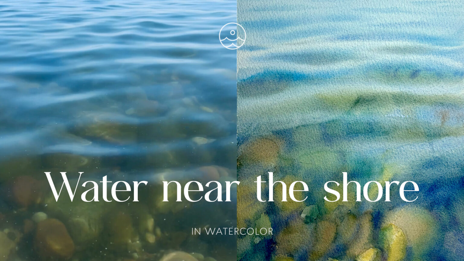 Water near the shore