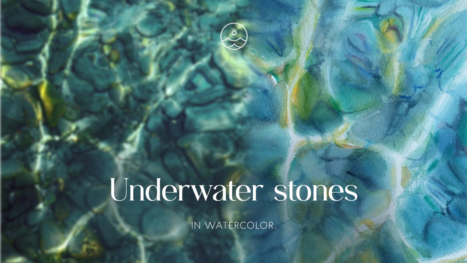 Underwater stones